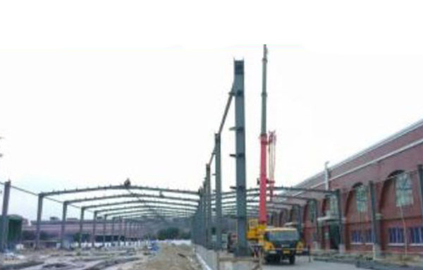 東莞華新達廠房鋼結構加固工程案例