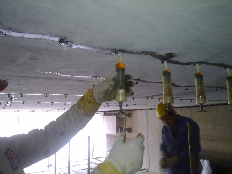 混凝土裂縫灌漿加固施工工藝